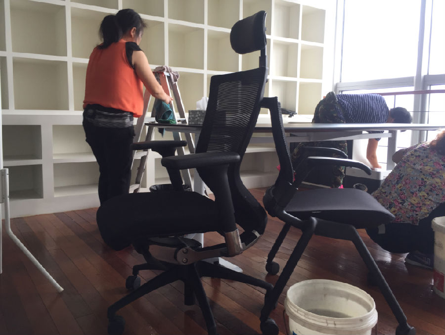 汤原县办公室清洁案例