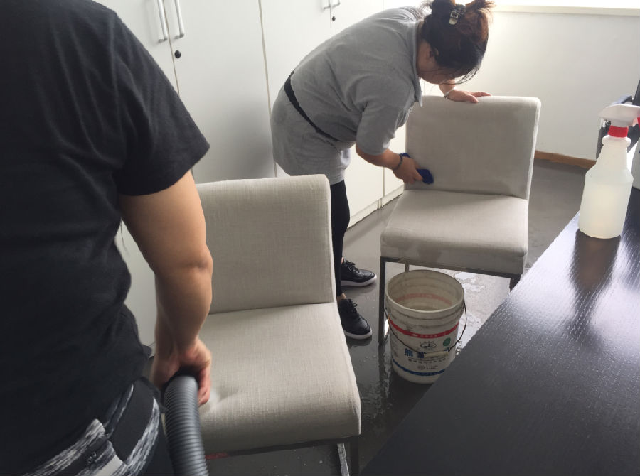 汤原县沙发清洗案例