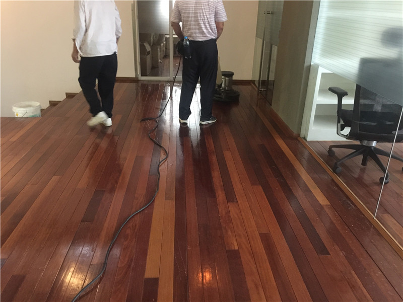 汤原县地面清洗案例