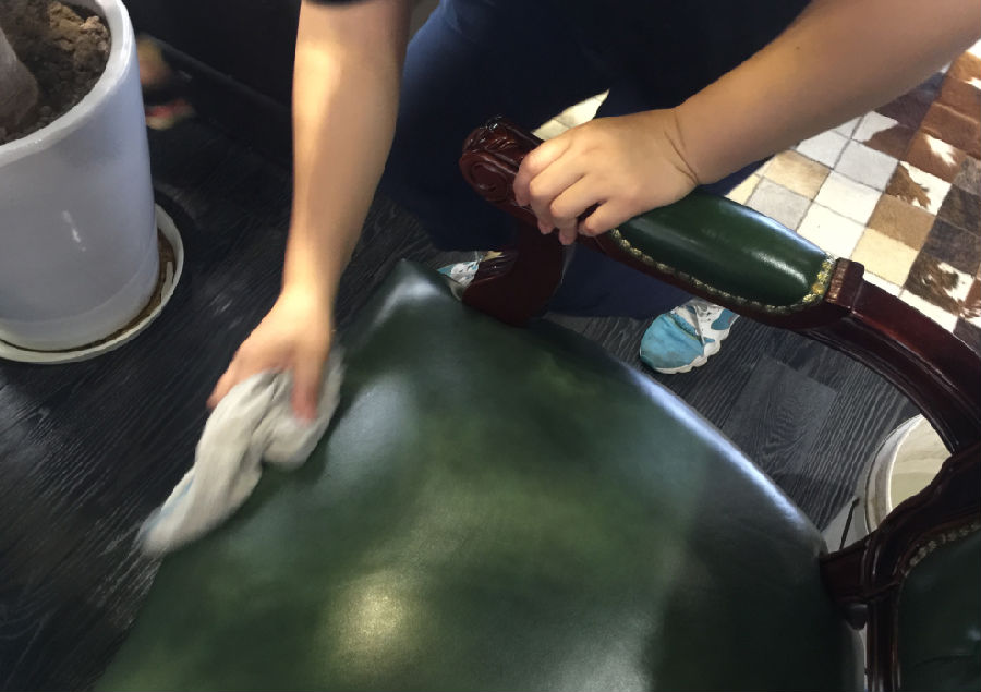 汤原县家具清洗案例